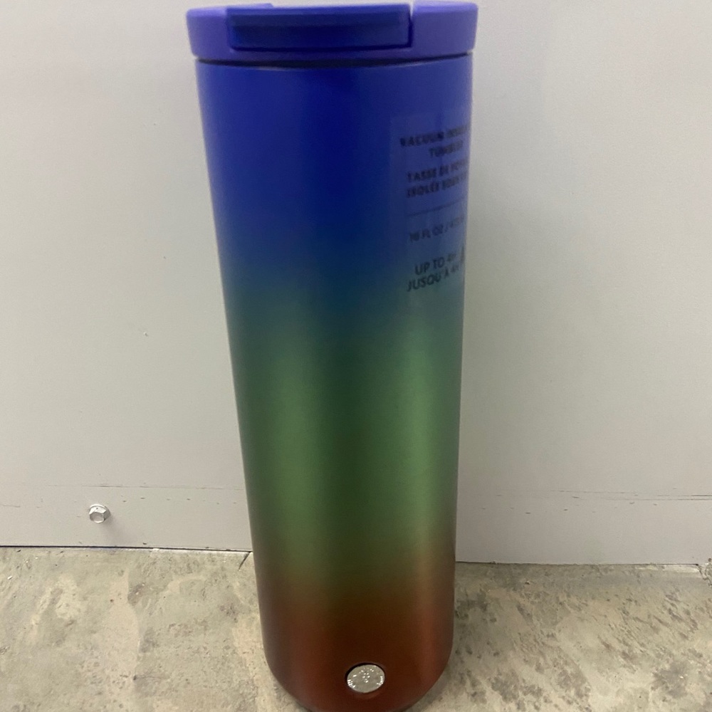 Starbucks rainbow ombré tumbler